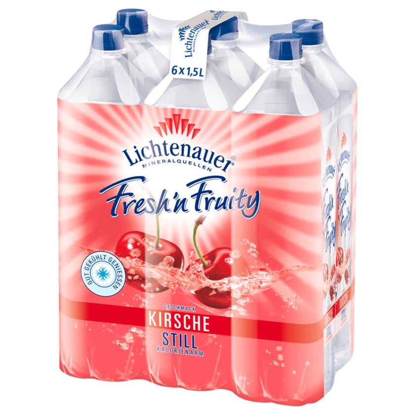 Lichtenauer Fresh'n Fruity Kirsche 6x1,5l